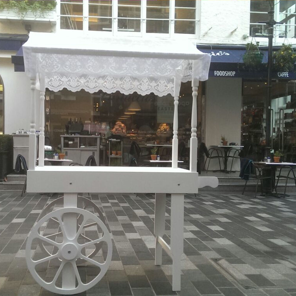 White Sweet Cart 9