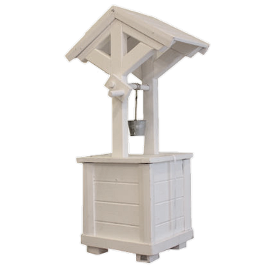 White Wishing Well