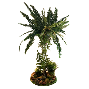 Woodland Jungle Centrepiece with Foliage & Snake