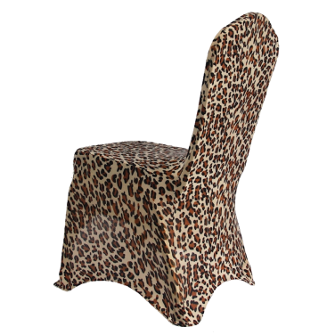 Leopard Print Chair Cover