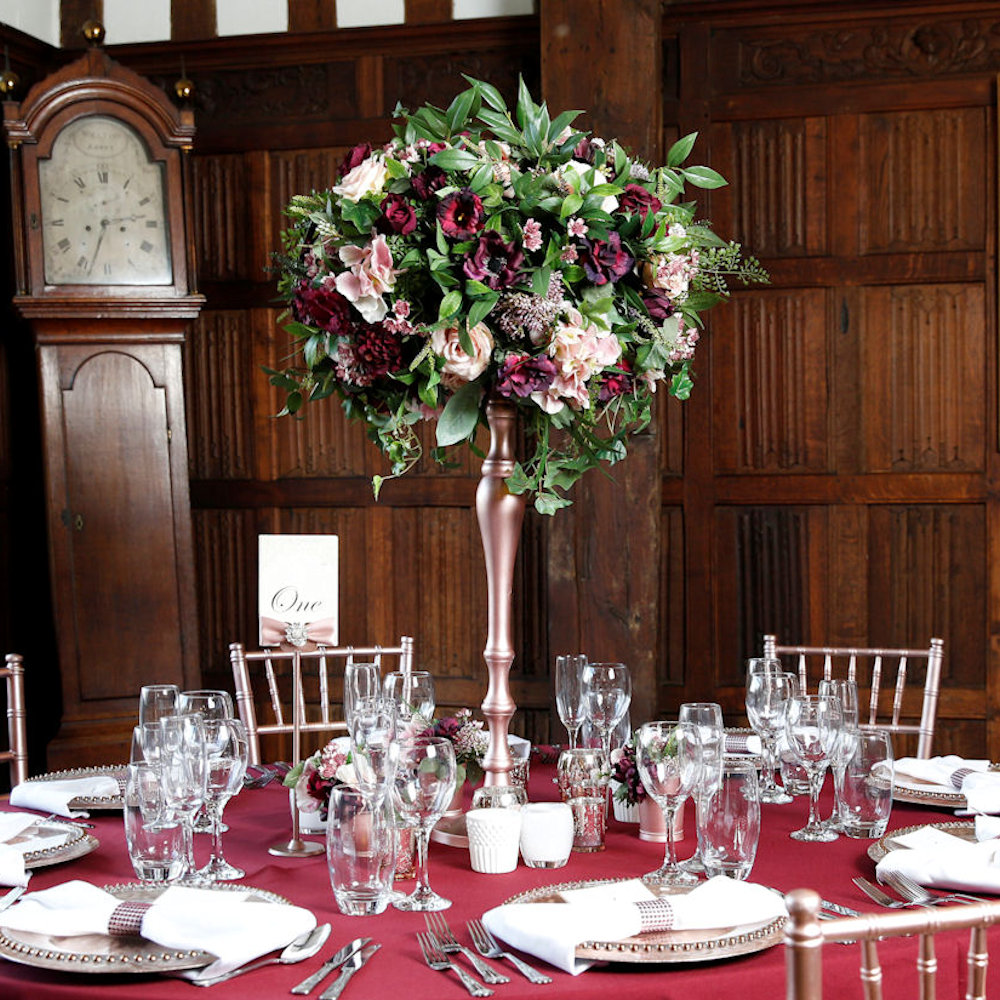 Rose Gold Candelabra Hire - Image 16