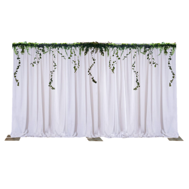 Backdrop with Foliage Top