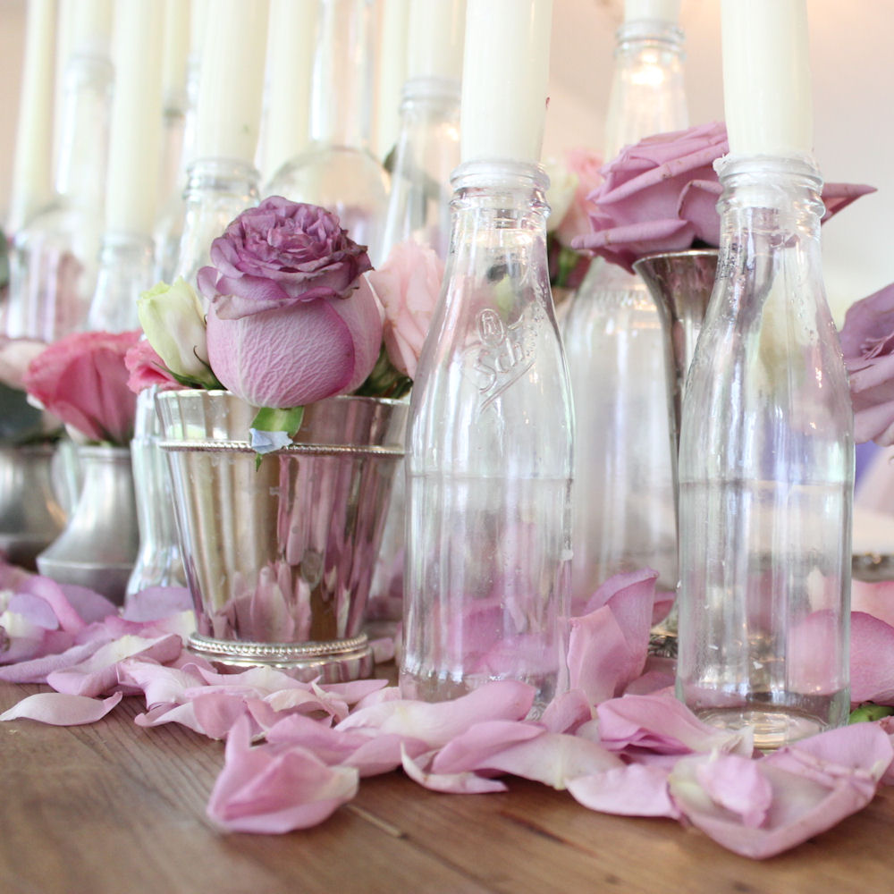 Clear Glass Bottle 3