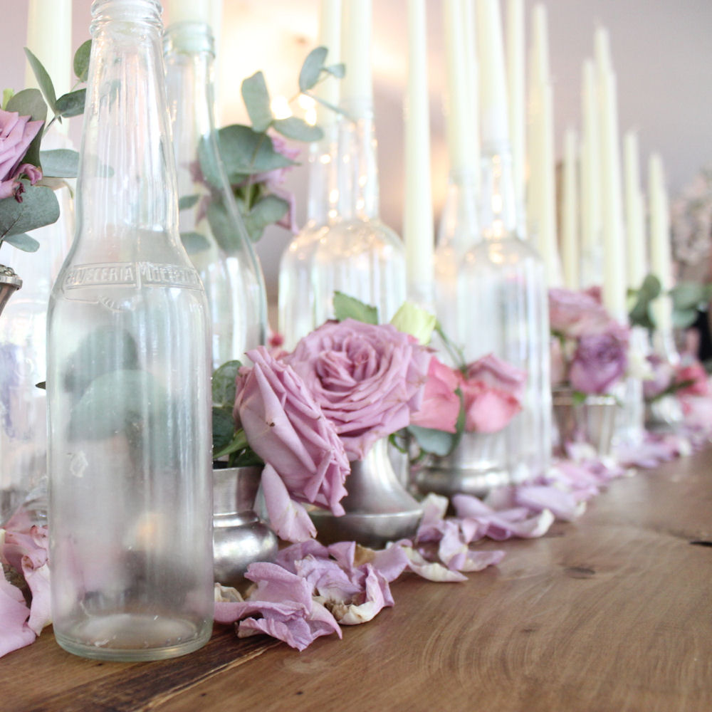 Clear Glass Bottle 6