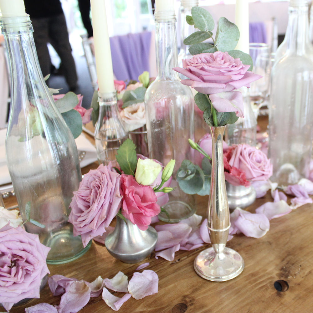Clear Glass Bottle 8