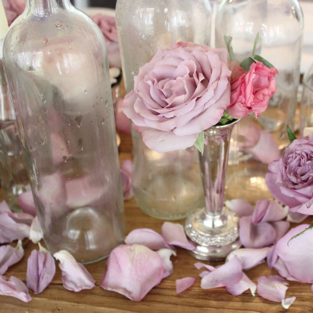 Clear Glass Bottle 9
