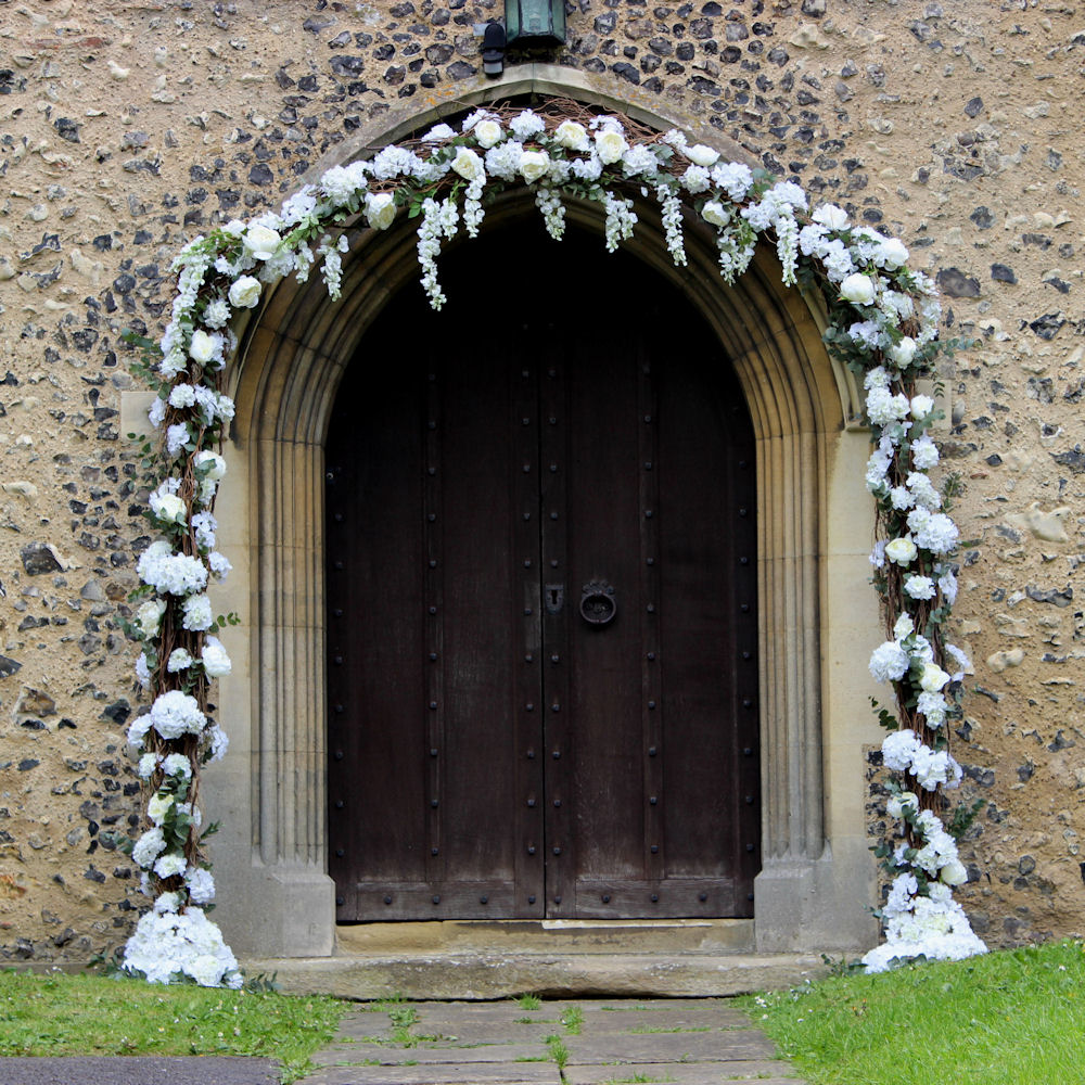 Decorated Twig Arch 1