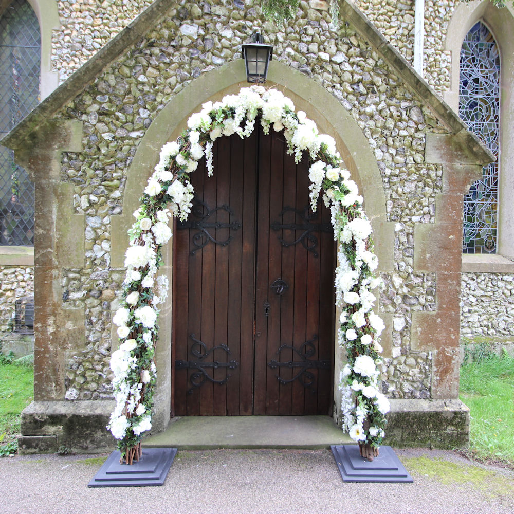 Decorated Twig Arch 2