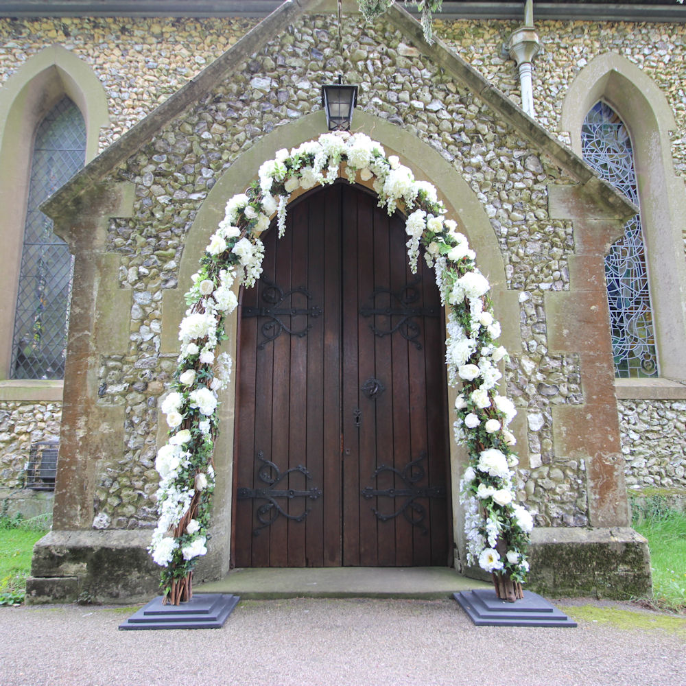 Decorated Twig Arch 3