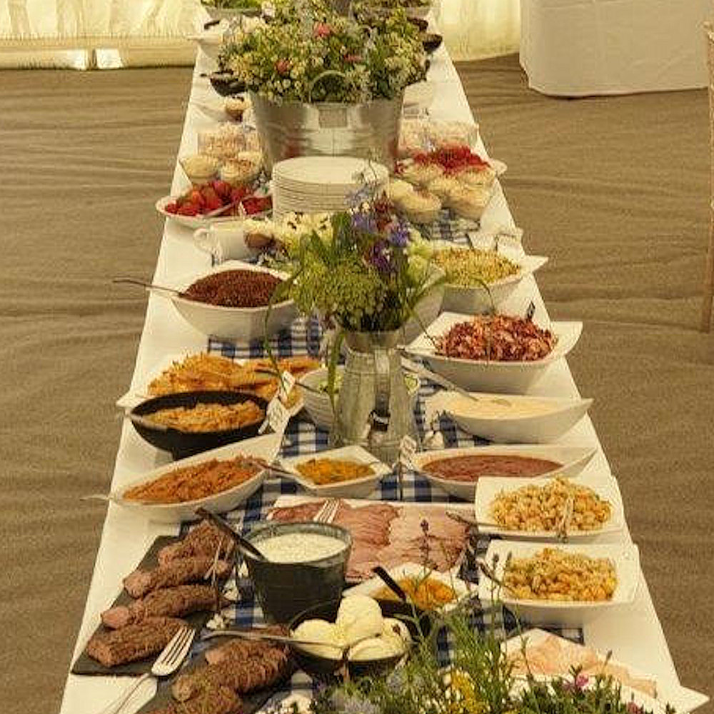 Gingham Table Runner 1