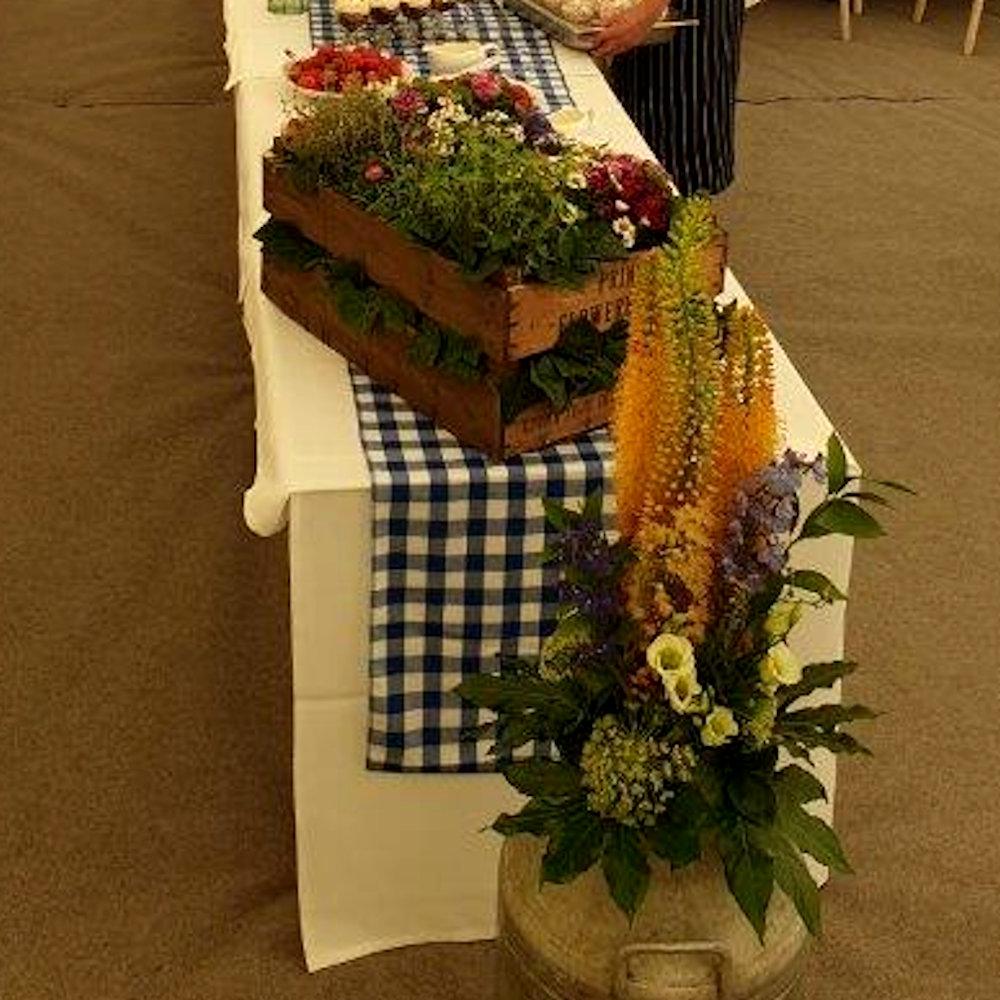 Gingham Table Runner 2