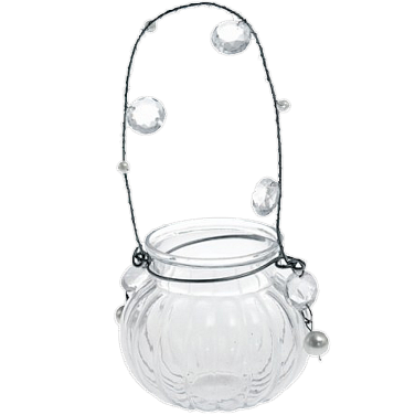 Hanging Pumpkin Tea Light Holder
