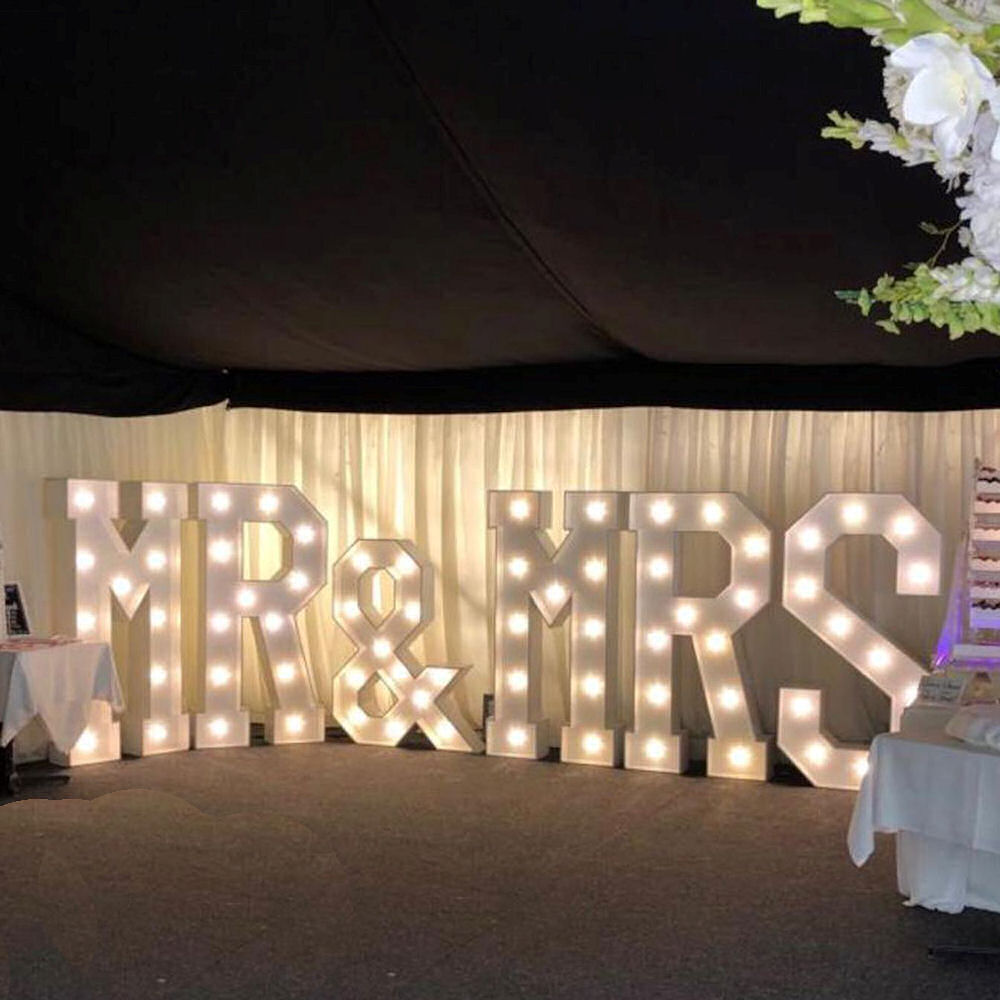 Light Up Mr & Mrs 1