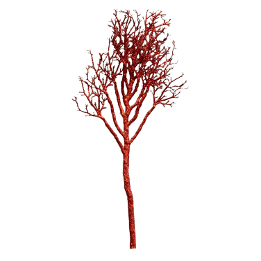 Red Glitter Tree
