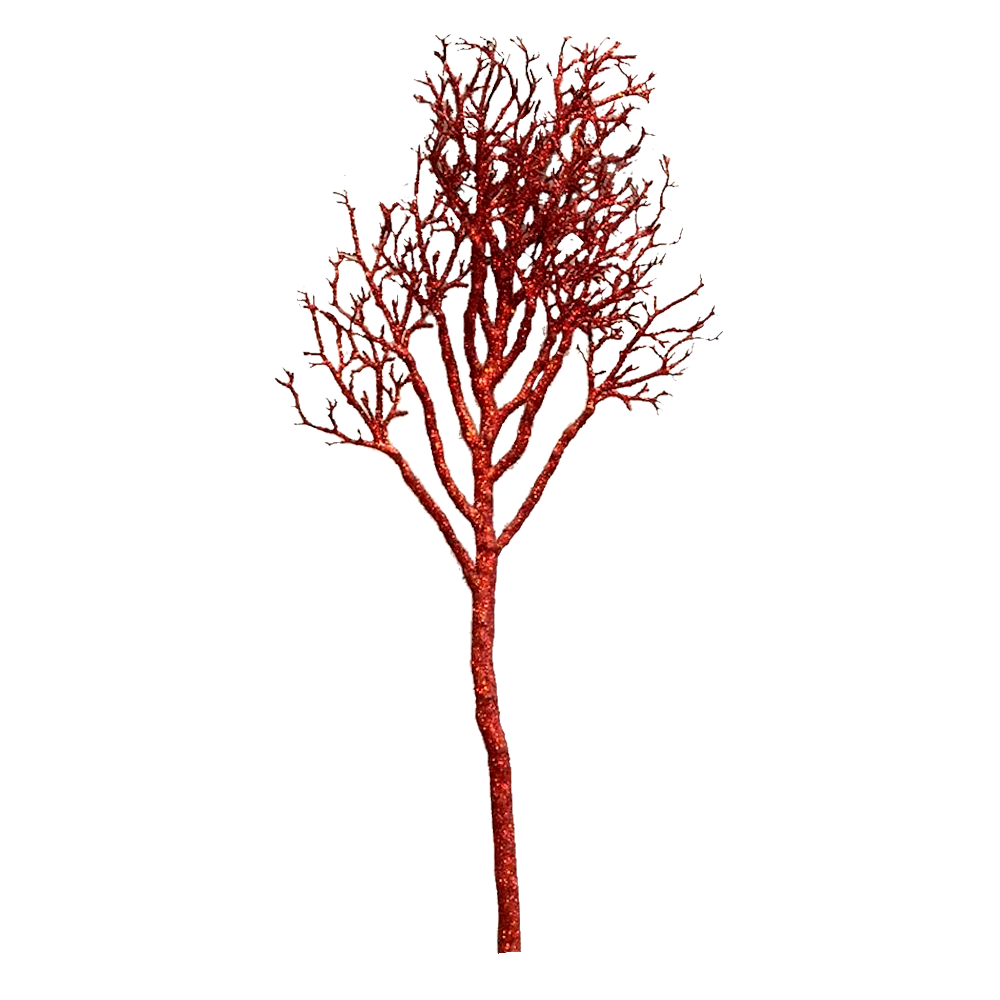 Red Glitter Tree