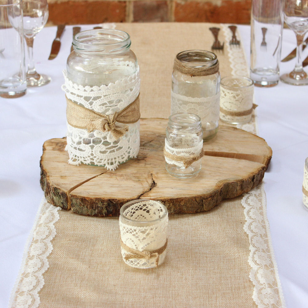 Rustic Decorated Tea Light Holder 1