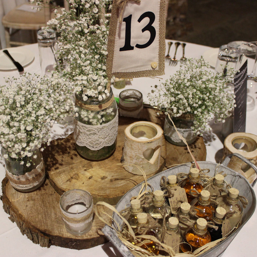 Rustic Decorated Tea Light Holder 2