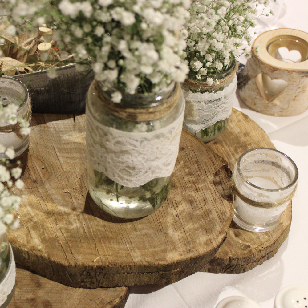 Rustic Decorated Tea Light Holder 5