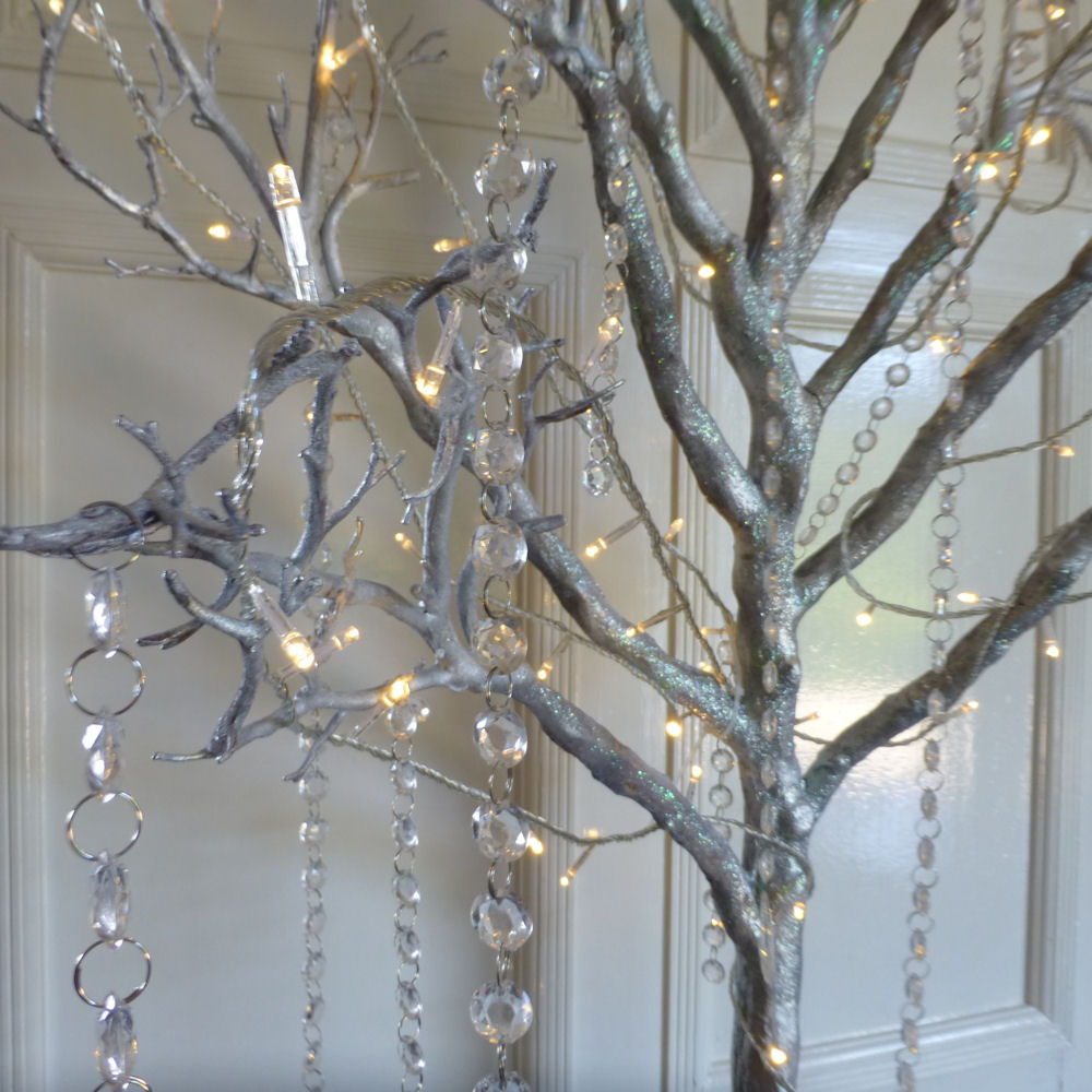 Silver Whimsical Tree 4