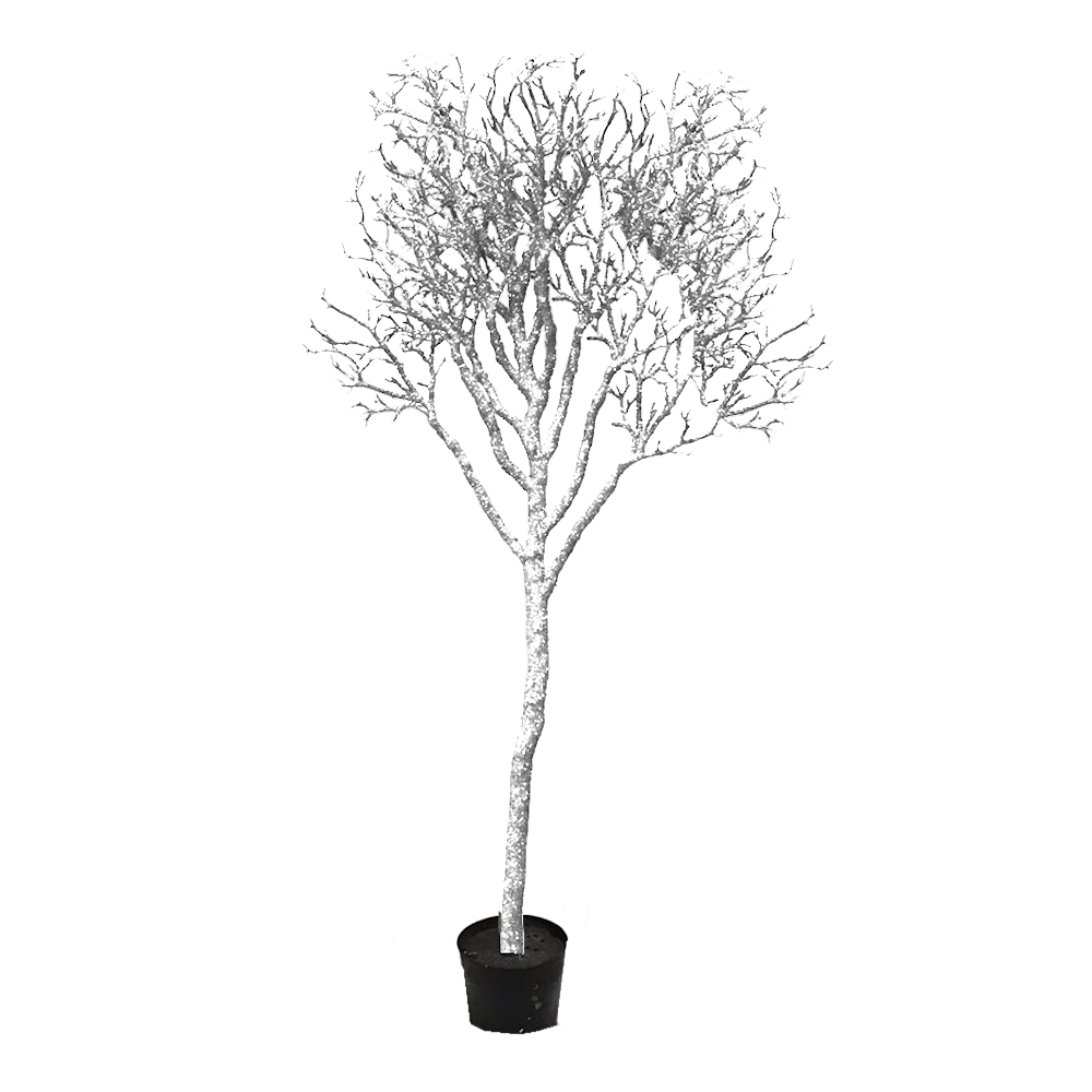 Silver Whimsical Tree