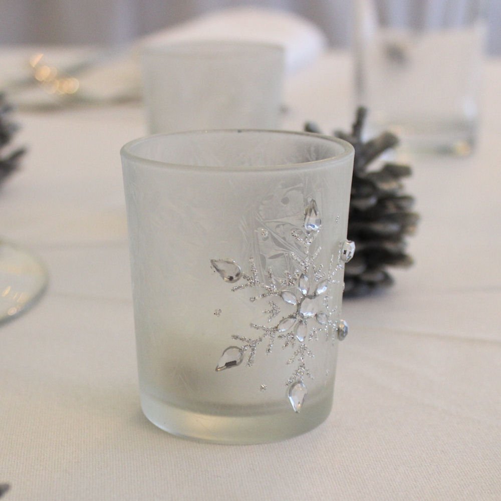 Snowflake Tea Light Holder 1