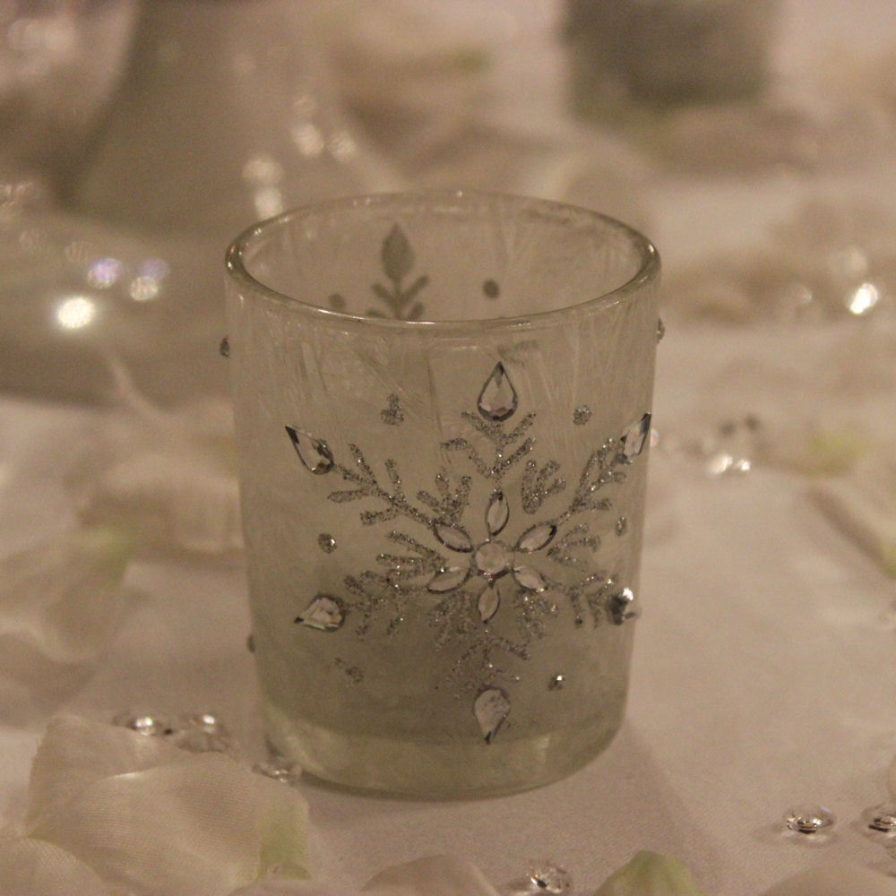 Snowflake Tea Light Holder 3