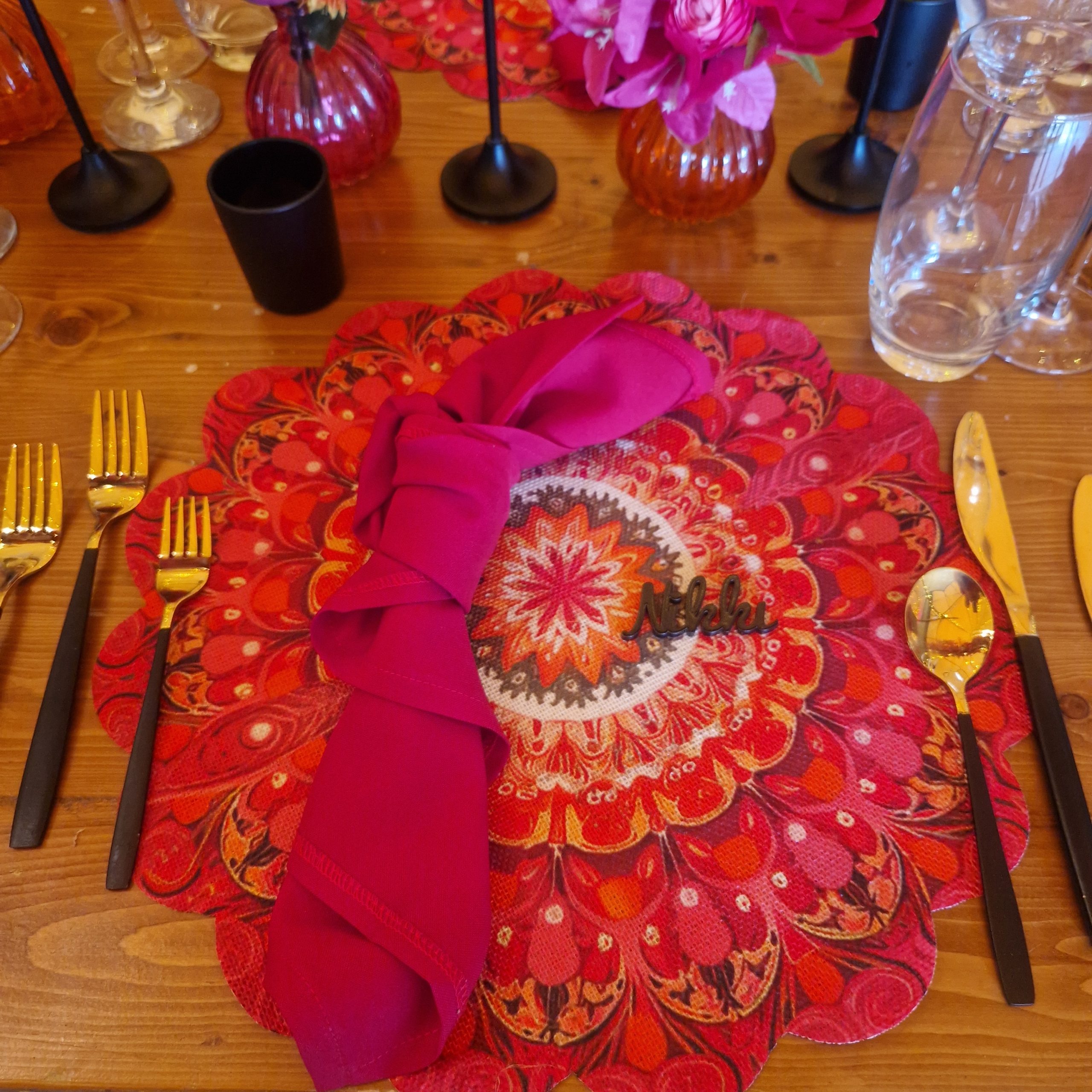 Gold & Black Cutlery Hire Wedding Event Party
