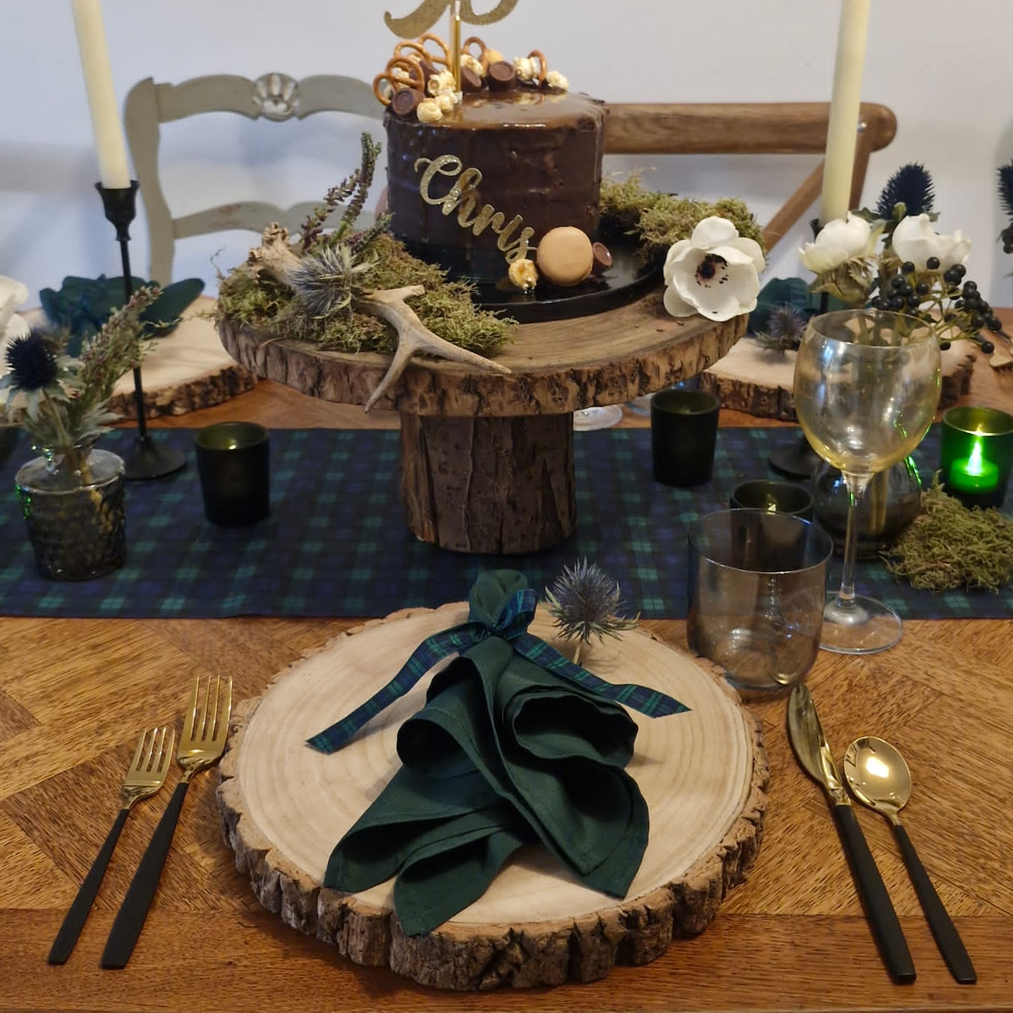 Gold & Black Cutlery Hire Wedding Event Party