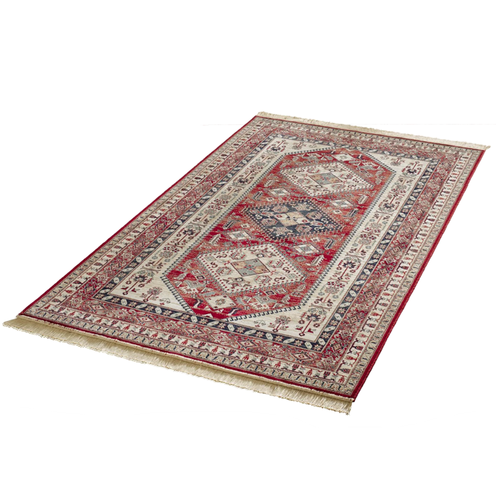 Boho Bohemian Red Rug Aisle Runner