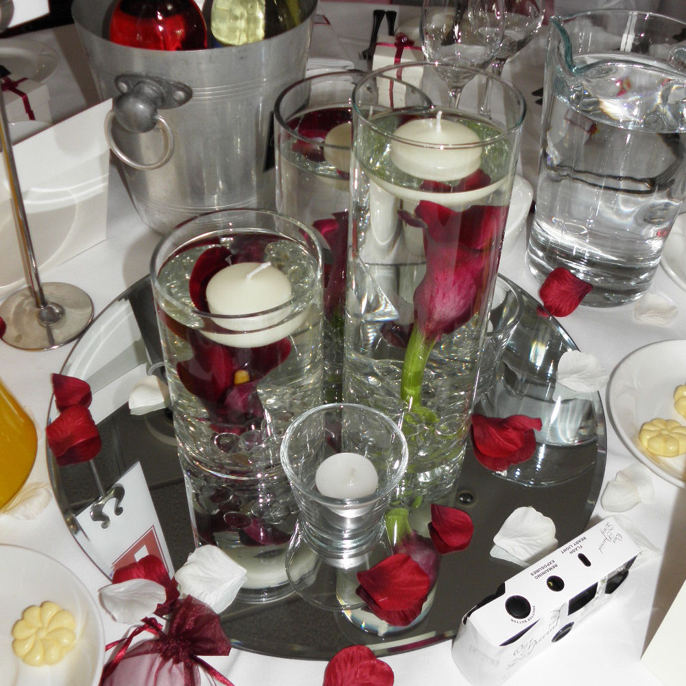 Calla Lilies in Cylinder Vases