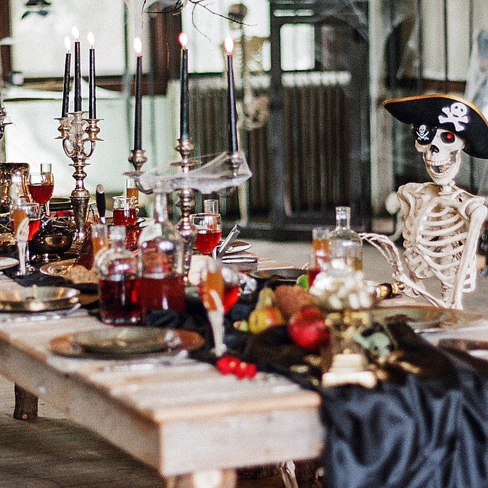 Posable Skeleton Pirate