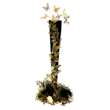 Steam Punk Gold Butterfly Centrepiece - Whoosh