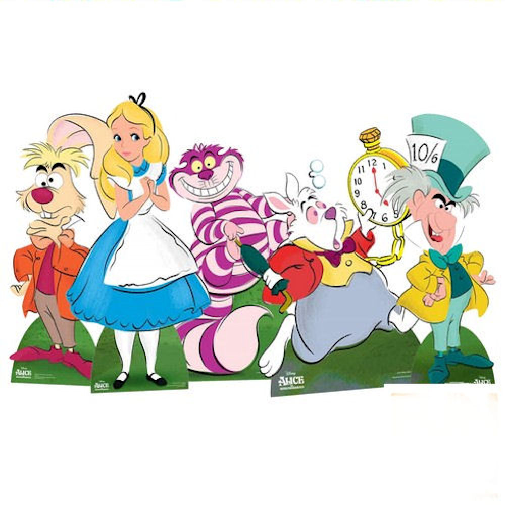 Alice Cardboard Cut Outs