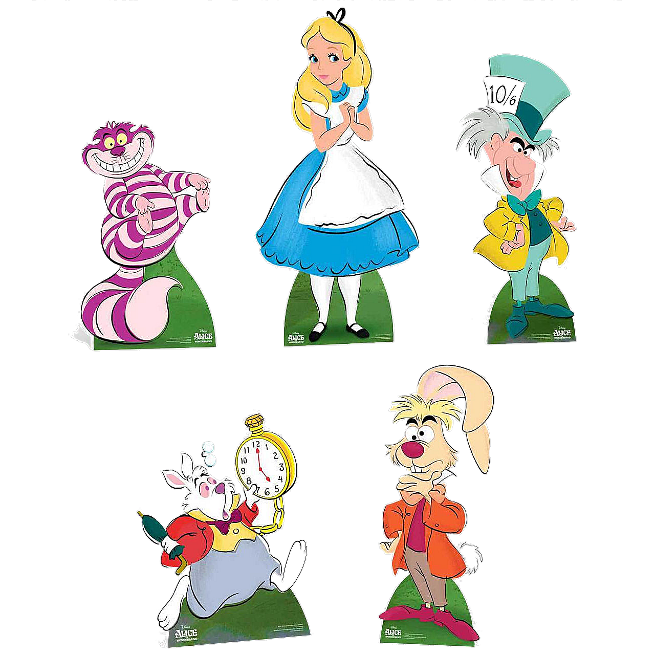 Alice Cardboard Cut Outs