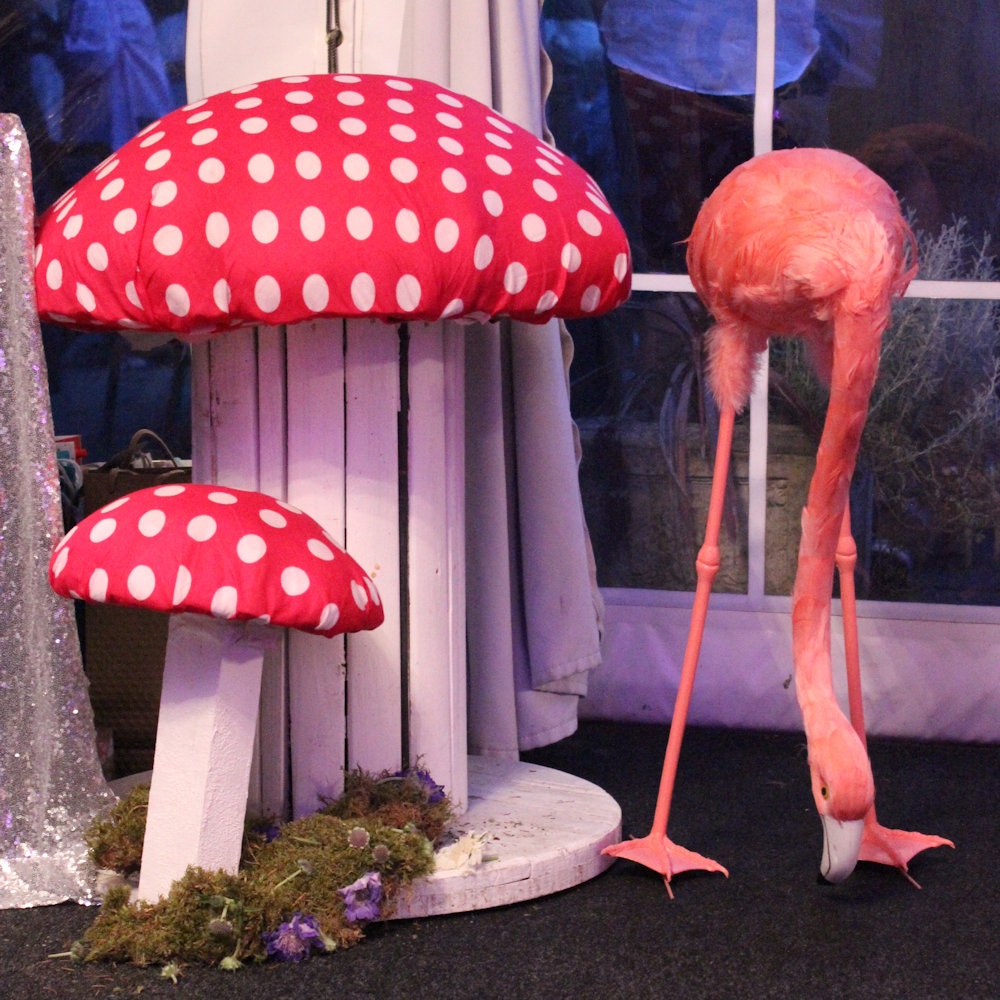 Alice in Wonderland Flamingo Prop