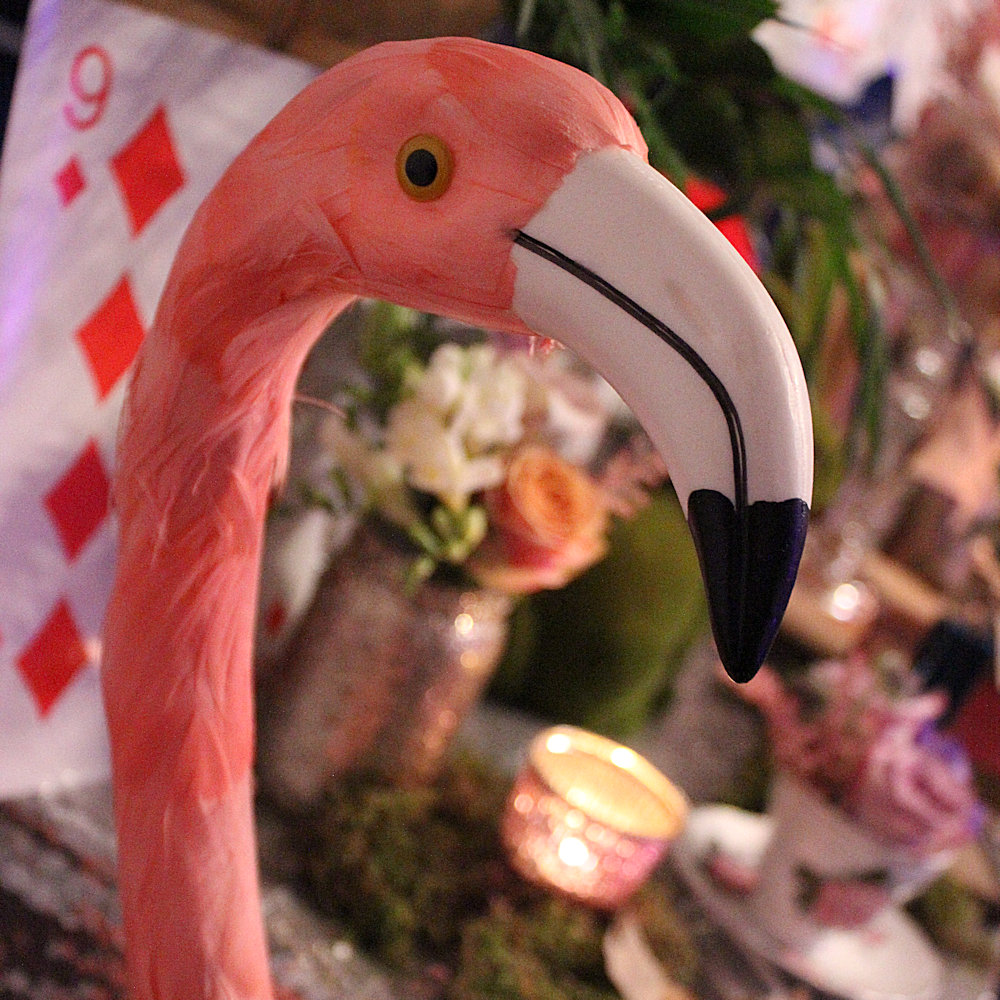 Alice in Wonderland Flamingo Prop