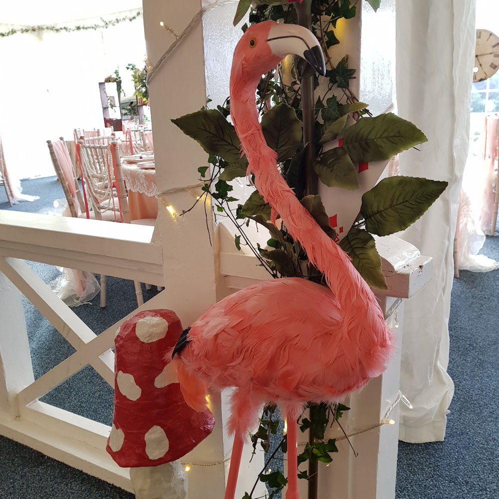 Alice in Wonderland Flamingo Prop