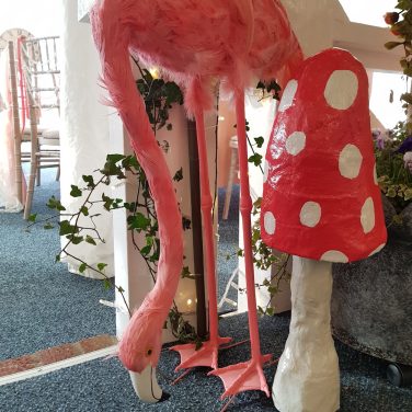 Alice in Wonderland Flamingo Prop