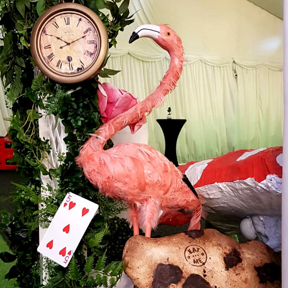 Alice in Wonderland Flamingo Prop