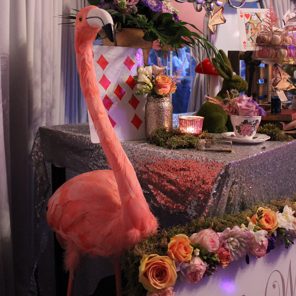 Alice in Wonderland Flamingo Prop