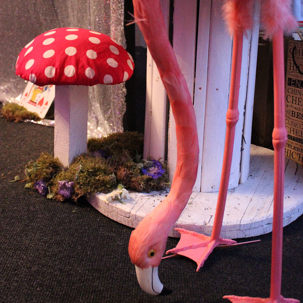 Alice in Wonderland Flamingo Prop