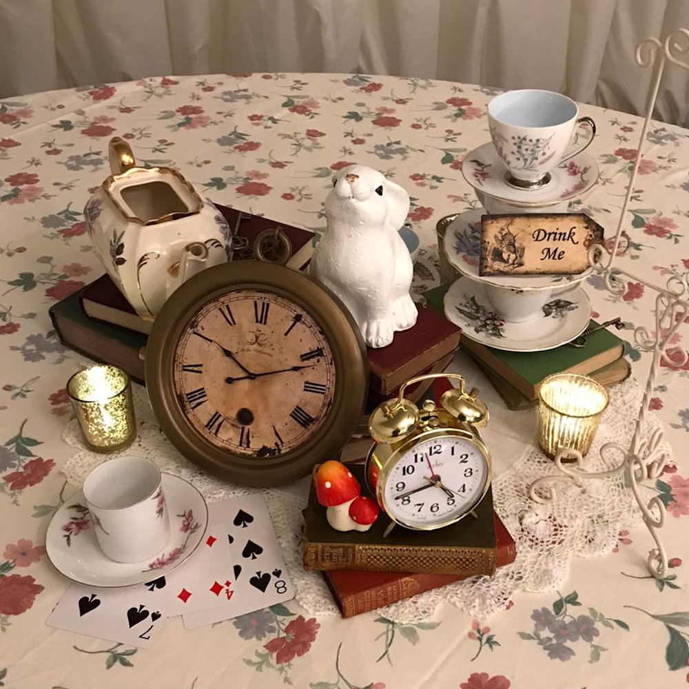 Giant Clock Pocket watch alice in wonderland steam punk