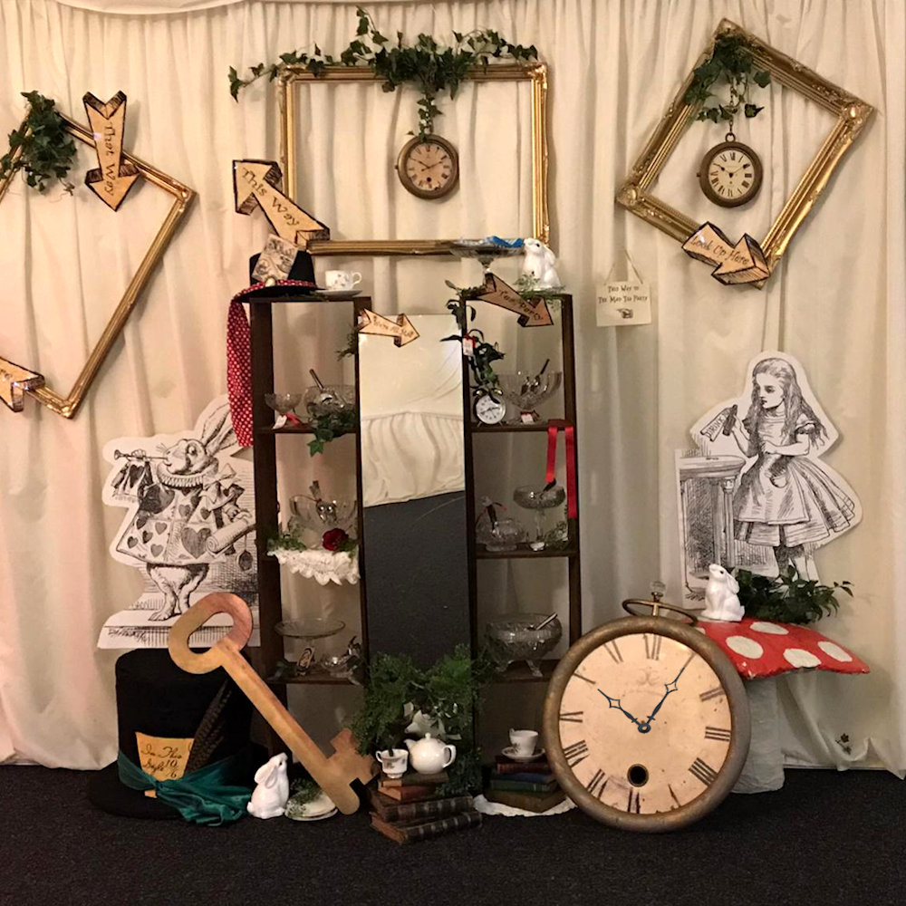 Giant Clock Pocket watch alice in wonderland steam punk