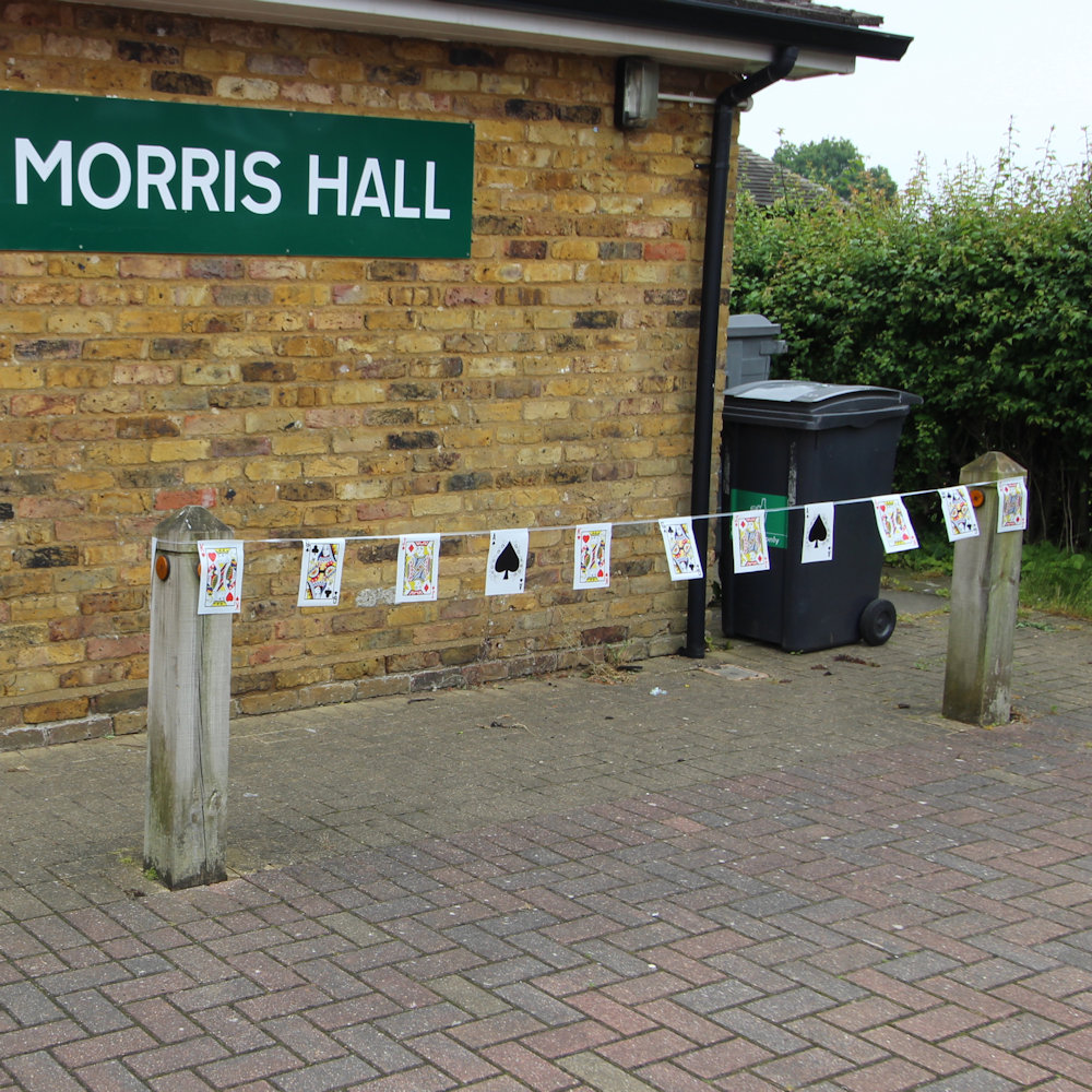 Playing Card Plastic Bunting