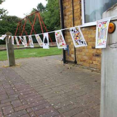 Playing Card Plastic Bunting