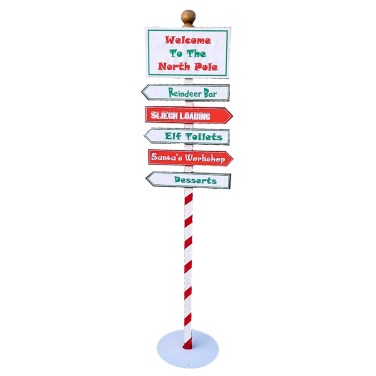 North Pole Sign Prop Hire
