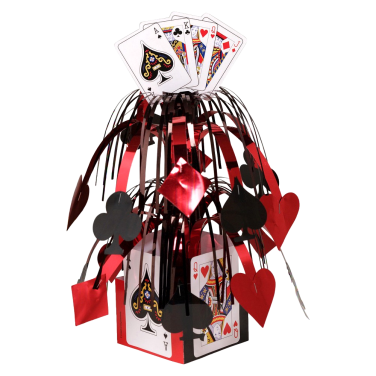 Playing Card Foil Centrepiece