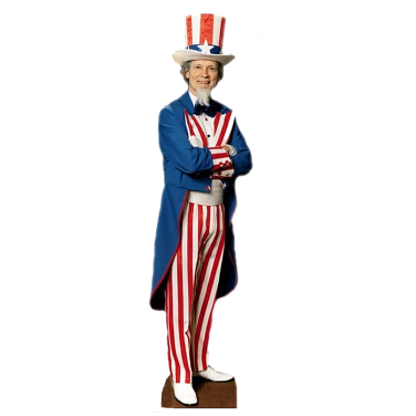 Uncle Sam Cardboard Cutout
