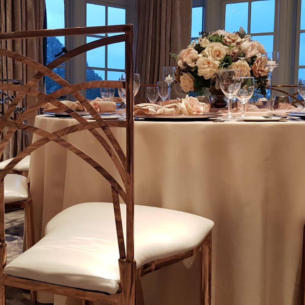 Nude Vendella Pale Peach Blush Tablecloths