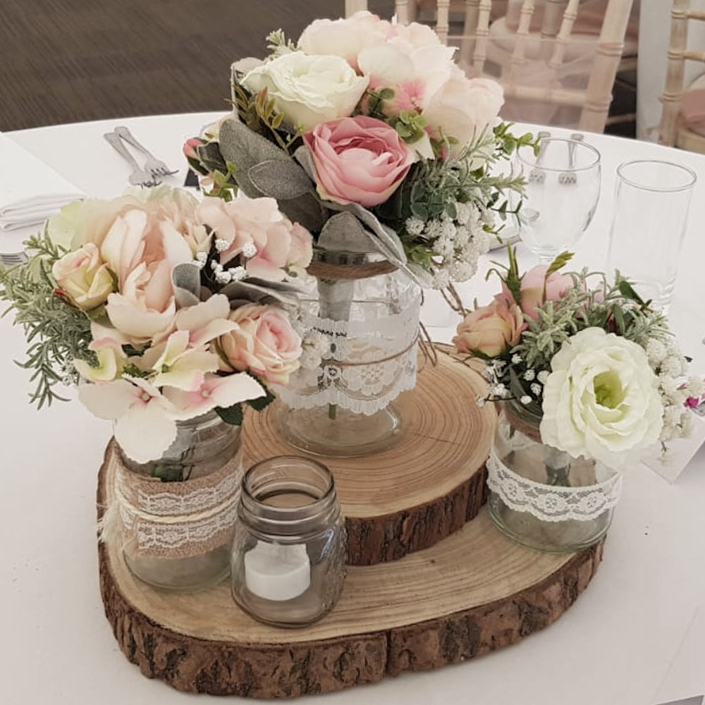 Silk Flower Bunches to Hire for Bud Vases & Bottles - Image 4